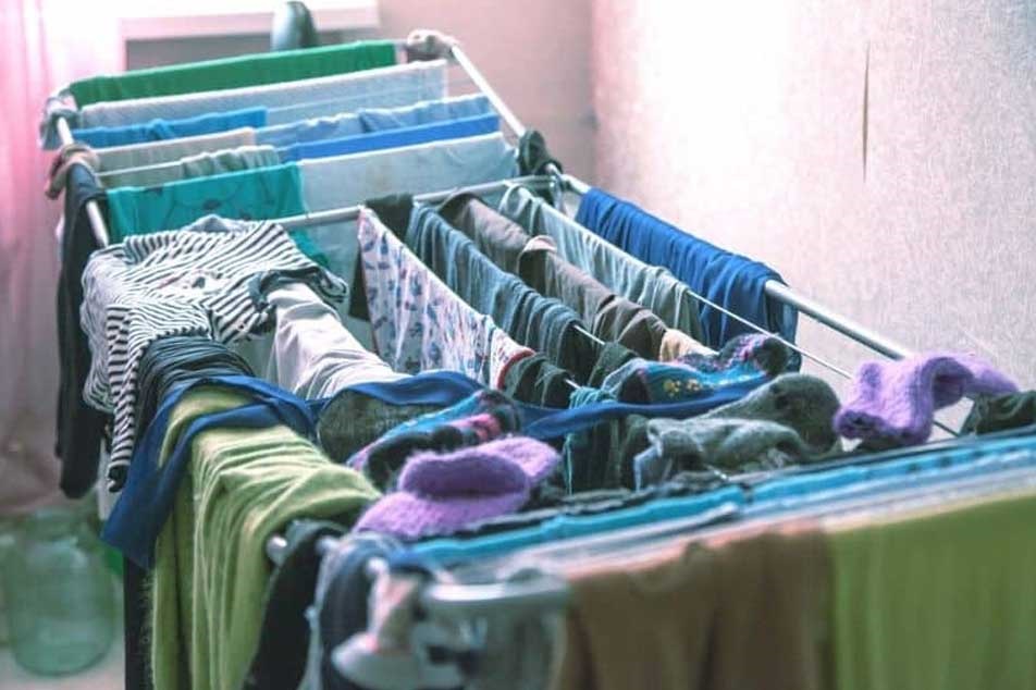 Condensation - drying cloths indoors - PCA